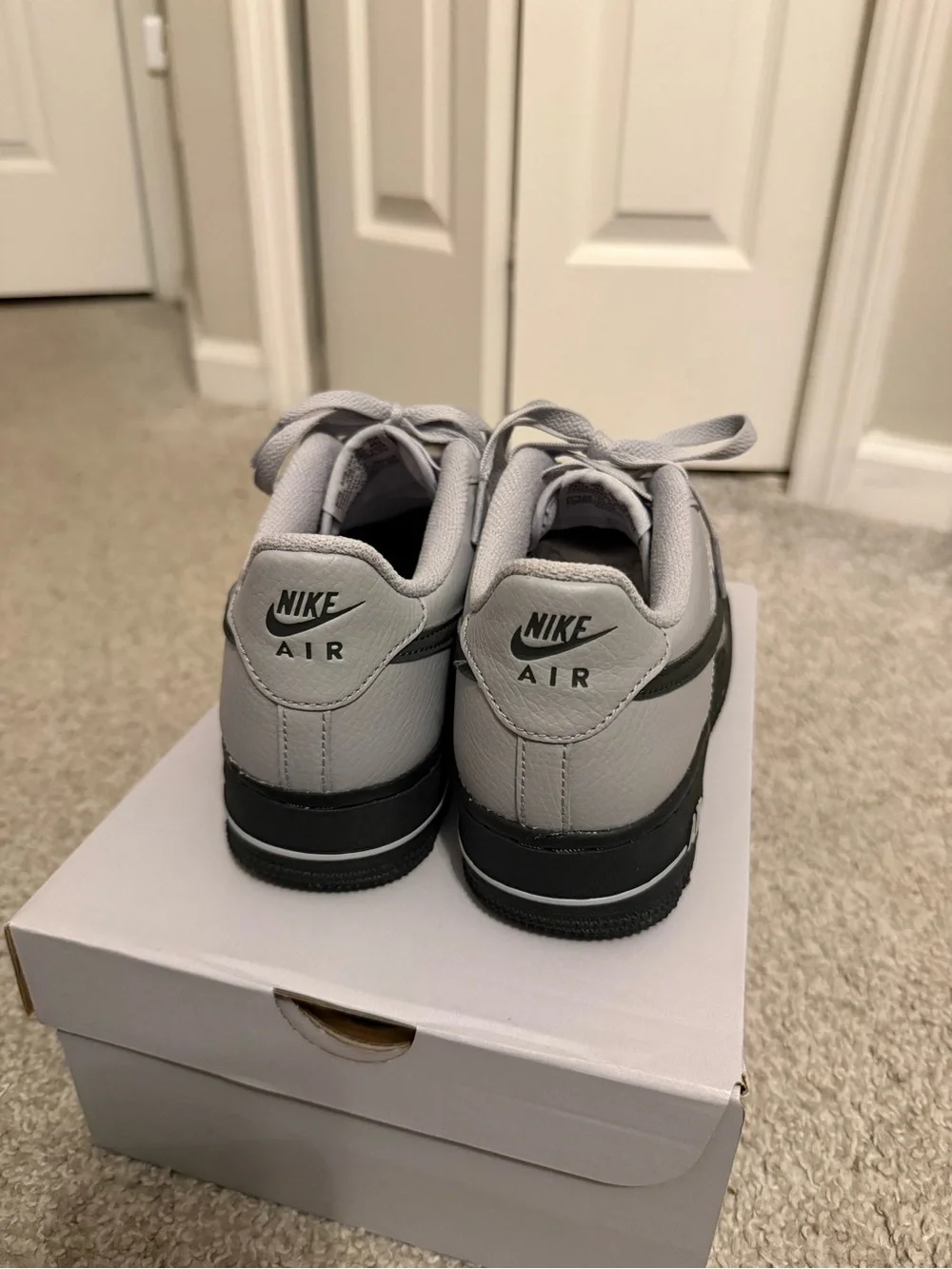 Nike Air Force 1 GS Wolf Grey/Smoke Grey